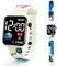 Mstnoixgc LED Kinderuhr, Kinder Digitaluhr, Kinderuhr Digital, Armbanduhr Cartoon, Armbanduhr für Kinder Geschenke für Kinder 5 6 7 8 9 10 11 Jahre(Blau)