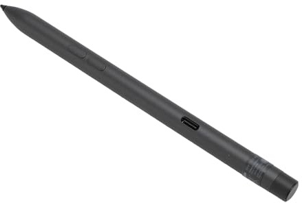 Hochempfindlicher Laptop-Eingabestift, 5.1, Wiederaufladbar, 3 Tasten, LED-Anzeige, Konische Spitze, XPS 13 9315 2 In 1, mit 5470, für Latitude 9440 2 In 1, Latitude 9520 2 In 1