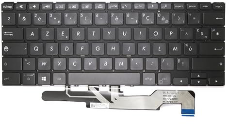 Clavier FRANÇAIS AZERTY ASUS Zenbook Flip UX362F / UX362FA / Q326FA - 0KNB0-162VFR00 / NSK-WS40U.0F / 9Z.NFQBU.40F / 0KN1-681FR23 + rétro-éclairage