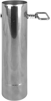 Camp Stove Pipes –Schornstein Woodstove Straight Pipe | Edelstahl-Holzofenrohr, verstellbare Camping-Wanderöfen mit Verbrühungsschutz