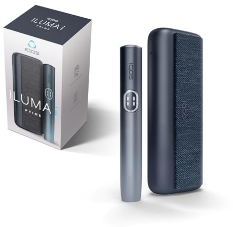 IQOS ILUMA i PRIME Kit Midnight Black - Tabakerhitzer (in 4 Farben) - für TEREA Tabaksticks - unsere beste Alternative zur Zigarette