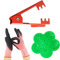 Kit d'outils de jardinage innovant pour enlever les épines de rose avec équipement de sécurité