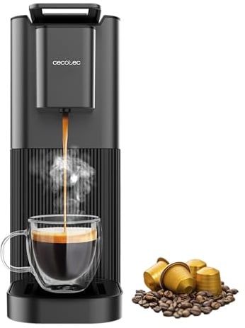Cecotec Kapselkaffeemaschine Power Caps 20 Cream, 1400 W, 700 ml Tank