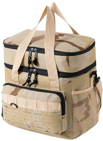 Sac Isotherme pour Le Repas de Midi,Glacière Portative de 19 litres,Sac Glacière Portable - pour Voiture Camping Travail Pique-Nique Golf Extérieur Plage Road Trip Camion Piscine