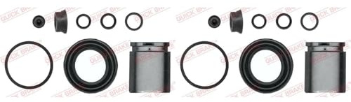 BandelOne enthält 2X Quick Brake Reparatursatz Bremssattel hinten passend für 159 4C Brera Sp