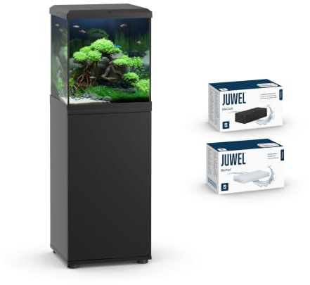 JUWEL Aquarium VIO Cube 54 Kombination Schwarz Premium-Bundle | Premium-Bundle