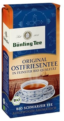 Bünting Tee Original Ostfriesentee 3er Pack – loser Schwarztee – 3 x 200g