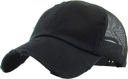 KBETHOS Unisex - Erwachsene Herren Baseball, schwarz, Einheitsgröße