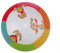LED Kinderzimmer Deckenleuchte mit Rainbow Rabbit Motiv dimmbar bringt gute Laune ins Kinderzimmer