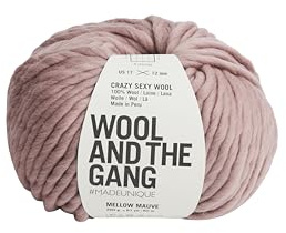 Wool and the Gang Crazy Sexy Wool, Mellow Mauve (152), 200g