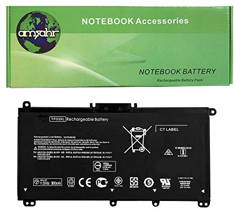Amsahr TF03XL-03 Batterie de Remplacement pour PC Noir