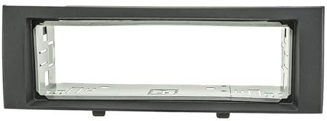 tomzz Audio 2437-014 Radioblende Metallschacht kompatibel mit Mitsubishi Colt Typ Z30 2004-2008 dunkelgrau