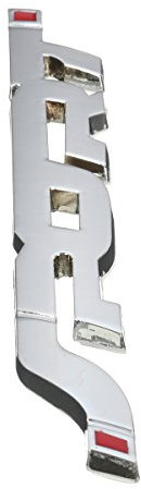 Alamor 3D Metall Auto Sport Aufkleber Emblem Abzeichen Auto Styling Äußere Dekoration - Silber