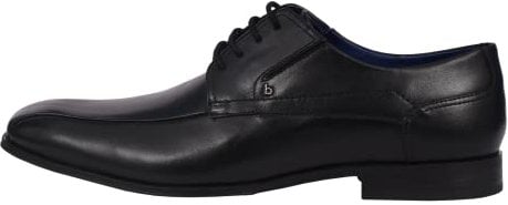 bugatti Herren Businessschuhe, Männer Business Schnürer,Anzugschuhe,Derby schnürung,Office,büro,Freizeit,Schnuerschuhe,schwarz (1000),44 EU / 9 UK