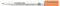Staedtler Whiteboard Marker Lumocolor Whiteboard Compact, Universalspitze für Variable Strichbreiten (ca. 1 - 2 mm), Trocken und rückstandsfrei abwischbar, Set mit 10 Stück, Farbe orange, 341-4