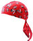 Ulalaza Atmungsaktive Bandana Mütze Baumwolle Durag Headwrap Piratenkappe Skull Caps Herren Damen Gr. Einheitsgröße, Totenkopf 05