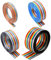 HUAZIZ 4 Rollen Flachbandkabel, Bunt 1,27 mm Abstand Kabel 10P/14P/16P/20P Flach Rainbow Flachbandkabel für 2,54-mm-Steckverbinder, IDC-Kabel Regenbogen (3 Meter)