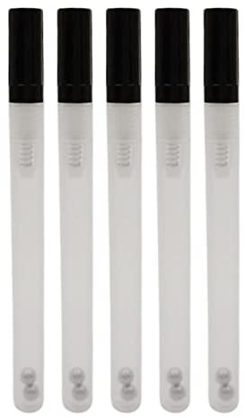 Sharplace Leere, abfüllbare, Leere Farbtuber-Ausbesserstift-Marker (Set von 5) -Füllen Sie Ihre eigene Kunst mit Acryl-, Öl-und Wasserbasis Farbe, feines Nib,