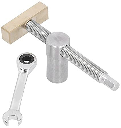 Morsa da Scrivania per la Lavorazione del Legno, Fissaggio per Banco da Lavoro per Officina in Acciaio Inossidabile per Progetti di Lavorazione del Legno