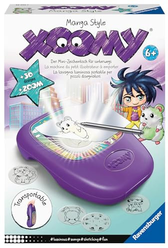 Ravensburger – Xoomy – Thème Manga – Dessin – Enfant – Loisir créatif – Activité détente et créative –pour garçon et Fille – Mixte – Dès 6 Ans – 23533 – Version française