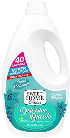 SWEET HOME Detersivo Bucato Ocean Paradise, 2000 millilitro
