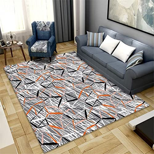 Auslegware Kinderzimmer jugendzimmer Rechteckiger Grauer Teppich, moderner Wohnzimmerteppich, Schlafzimmerteppich, schmutzabweisend teppiche & matten 180X250CM