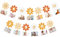 Renyangbo Groovy One Birthday Dekorationen 1. Geburtstag Foto Banner Daisy Groovy Boho Party Dekorationen für Babyparty Mädchen Junge 1. Geburtstag Party Dekor
