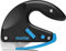 MARTOR SECUMAX OPTICUT, coltello di sicurezza con lama industriale, taglierino per schiuma e pellicole, con piede scorrevole teflonato, profondità di taglio max. 8 mm