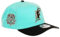 New Era Florida Marlins MLB 10th Anniversary Sidepatch Cooperstown Mint Black 9Forty A-Frame Snapback Cap - One-Size