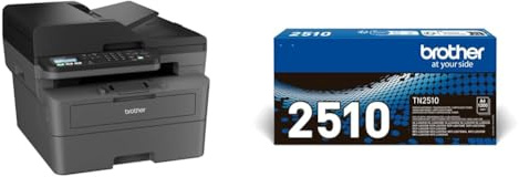 Brother MFC-L2835DW 4-in-1 Monochrom-Laser-Multifunktionsdrucker Original TN-2510 Toner schwarz