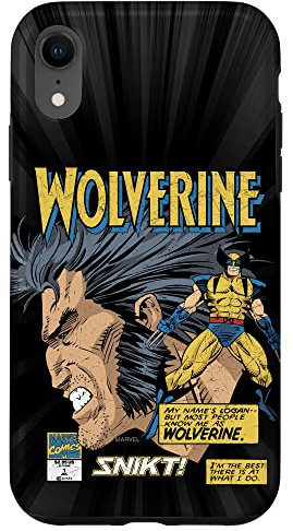 Marvel Comics Wolverine Classic Logan Case for iPhone XR