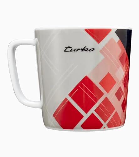 Porsche Kaffeebecher, Sammeltasse Nr.6 - Turbo Nr.1, WAP0500130STRB