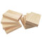 Unlackierte Holzblöcke, rechteckige Holzbretter zum Basteln, 15 x 10 x 2,5 cm, blanko, zum Schnitzen, Malen und Brennen, 8 Stück
