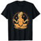 Dino T-Rex Meditation Buddhistischer Zen Buddha Spirituelles Yoga T-Shirt