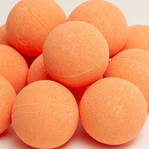 Label Provence Nature - Geschenkset 3er Set - Badekugeln für Frauen und Männer - Perfekt für ein natürliches Spa-Gefühl - Sprudelbad Bombe - Geschenk für Sie/Ihn - Orangenduft - 180g