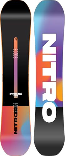 Nitro Snowboards Herren Prime Chroma CAM-Out BRD´25, Allmountainboard, Directional, Flat-Out Rocker, All-Terrain, Mid-Wide, 156w
