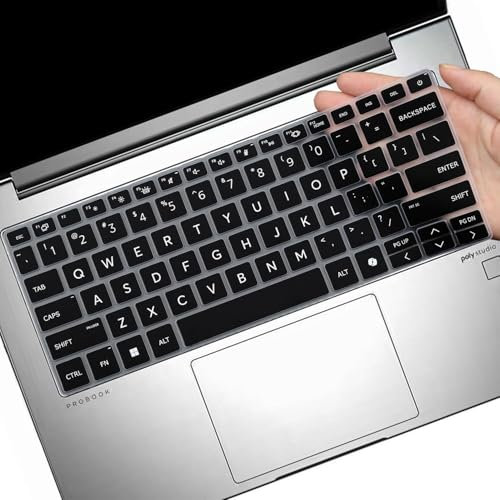 Copertura per tastiera per HP ProBook 440 G11 14 Laptop & HP ProBook 445 G11 14 pollici Laptop Accessories Keyboard Cover protettiva per tastiera (non compatibile con HP ProBook 440 445