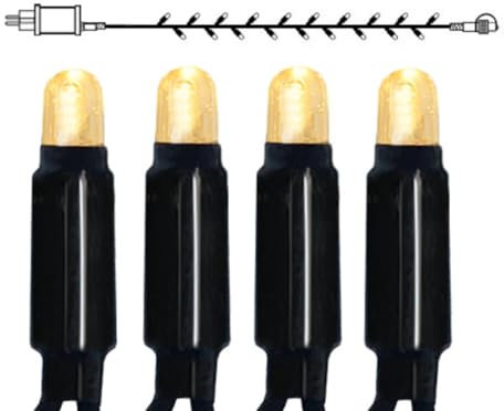 SYSTEM 24 Lichterketten-Modularsystem > START-Artikel > Lichterkette 10m, 98 LEDs warmweiß mit Netzteil 9,6 Watt, koppelbar bis 700 LEDs