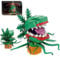 DzirePada Audrey II Building Blocks Set, 303 PCS Piranha Flower Little Shop of Horrors Building Kit, Cannibal Flower Building Model Toys, Ideas Gifts for Boys Girls Kids Adults