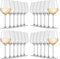 Murago - 24er Set Weißweingläser Elegance ca. 380 ml - Weißweingläser elegante Weingläser Weinglas für 380ml Weißwein 24 Stück Gläser bauchig Weißweinglas spülmaschinenfest groß Weissweingläser