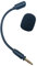 TQUXNGA Micro à perche flexible détachable pour casques G2PRO - Transmission du son clair pour consoles PC - Accessoire de communication de jeu haute sensibilité - Microphone de jeu PC
