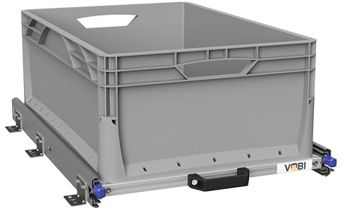 VOBI Heckauszug Kastenwagen mit Montagewinkel (600x400 mm, 100 kg Version)