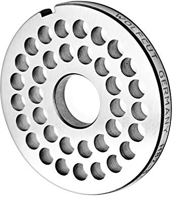 Wolfcut INOX H82 Fleischwolfscheibe mit 8,0 MM Bohrung System Unger