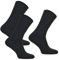 3 Paar Diabetiker Socken ohne Gummibund MEDIC DEO COTTON. Extra Weit Baumwolle Medizin Socken Herren und Damen (44-46, 3 Paar: Schwarz)