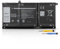 ANTIEE JK6Y6 Batería de portátil para DELL Latitude 3410 3510 Vostro 5300 5401 5501 Inspiron 5300 5401 5408 5501 5508 5400 7405 7300 7500 2-in-1 Silver Series C5KG6 CF5RH H5CKD 11.25V 40Wh 3Cell