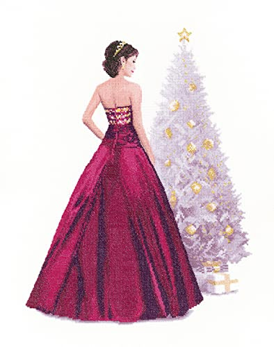 Heritage Kreuzstich Set Zählstoff Holly (L), Zählmuster, JLHO1470-E, 30,5x39,5cm
