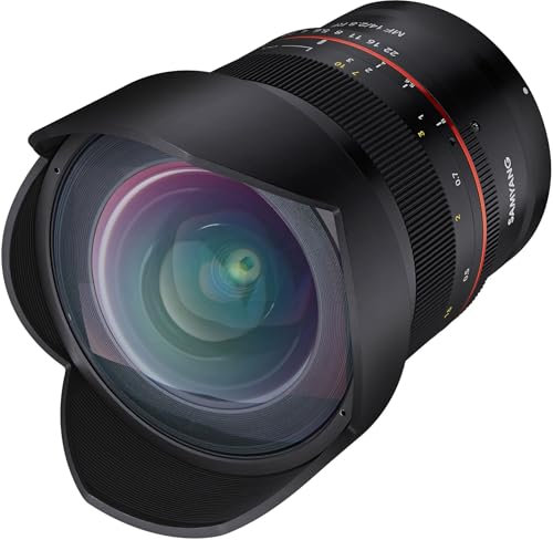 Samyang sa3602 Objetivo MF 14 mm, f2.8 csc Canon RF. Negro