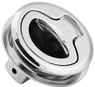 Keenso Verrou de Trappe Bateau, 1.8 Loquet Bateau Slam Loquet Universel en Acier Inoxydable pour