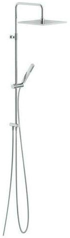 WE00141/85CR COLONNA DOCCIA CON ATTACCO ACQUA ESTERNO SOFFIONE QUADRO300mm NOBILI