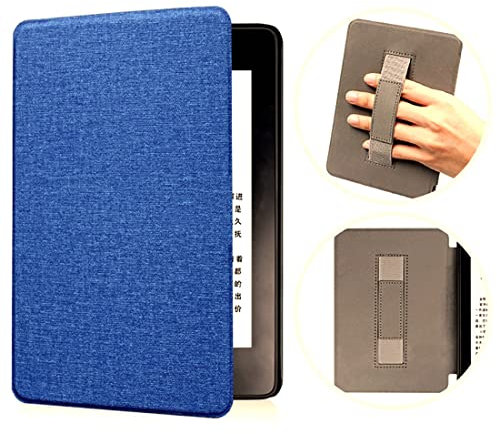 Zcooooool Custodia in tessuto per 6 Kindle Paperwhite (7a/6a/5a generazione 2015/2013/2012 Rilasciato Modello: DP75SDI o EY21) Antiscivolo Paperwhite custodia